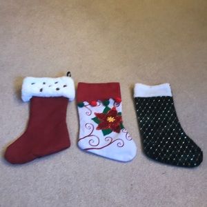 Trio of Christmas Stockings